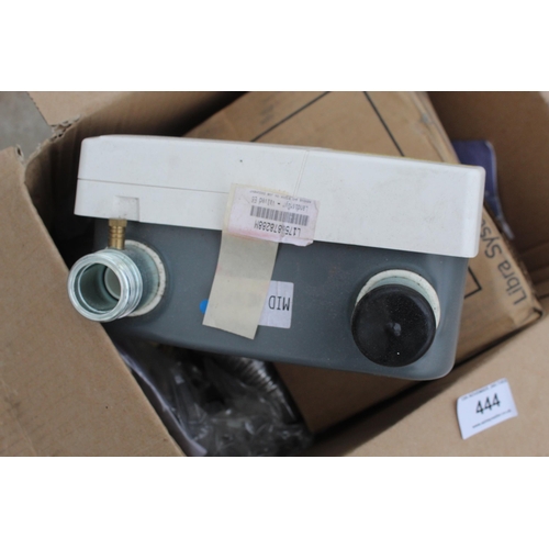 444 - MIXED BOX OF GAS METERS  + VAT