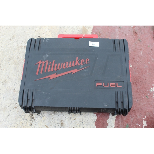 46 - MILWAUKEE CASE  NO VAT