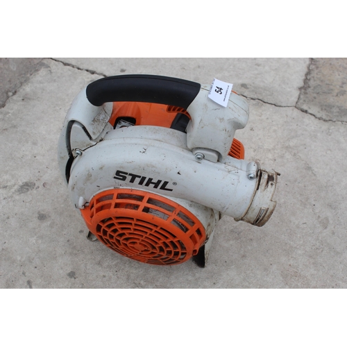 54 - STIHL SH86C 2018 IN WORKING ORDER  NO VAT