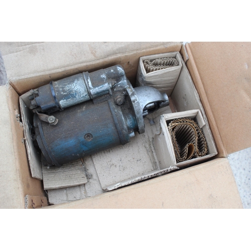 591 - STARTER MOTOR AND FILTERS NO VAT