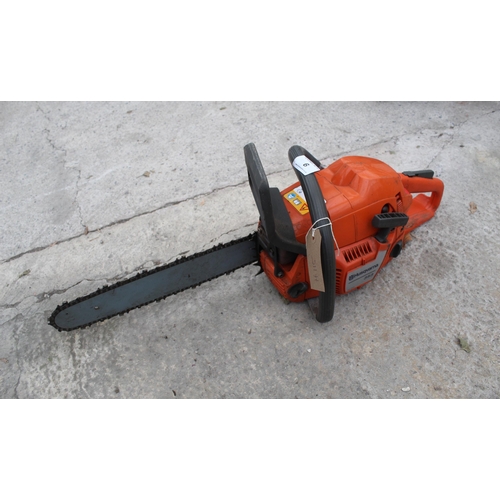 6 - HUSQVARNA 353 CHAINSAW IN WORKING ORDER  NO VAT