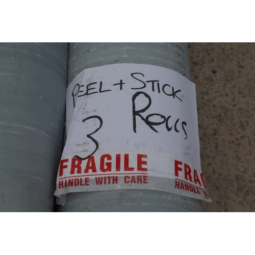 602 - THREE PEEL & STICK FELT - NO VAT