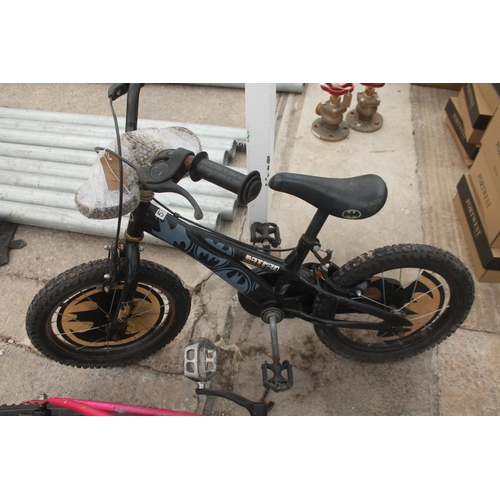 625 - MENS BIKE AND CHILDS BIKE  NO VAT