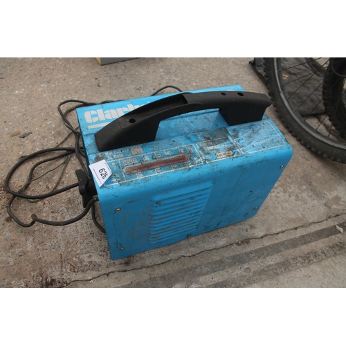 626 - CLARKE ARC WELDER WORKING ORDER  NO  VAT