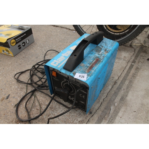 626 - CLARKE ARC WELDER WORKING ORDER  NO  VAT