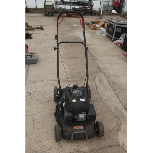 639 - WORKING WEBB DV0173 LAWN MOWER - NO VAT