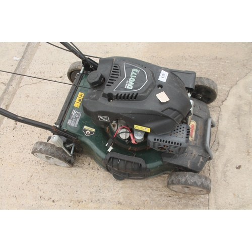 639 - WORKING WEBB DV0173 LAWN MOWER - NO VAT