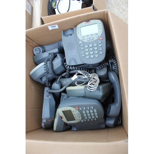 659 - 10 APPROX. AVAYA PHONE BUNDLE  + VAT