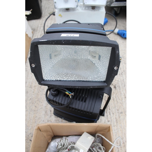 677 - 4 POWER LITE 70W LIGHTS  + VAT