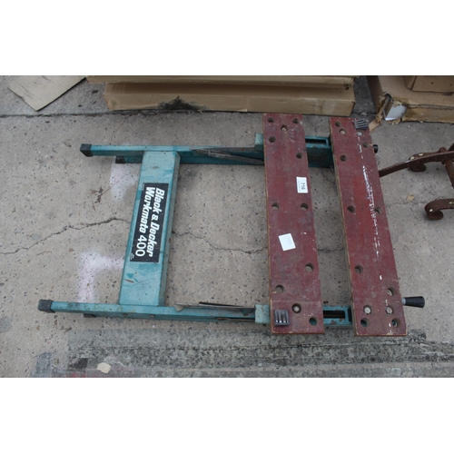 716 - WORK BENCH, SAW, PULLER AND ELECTRICAL PIPING  NO VAT