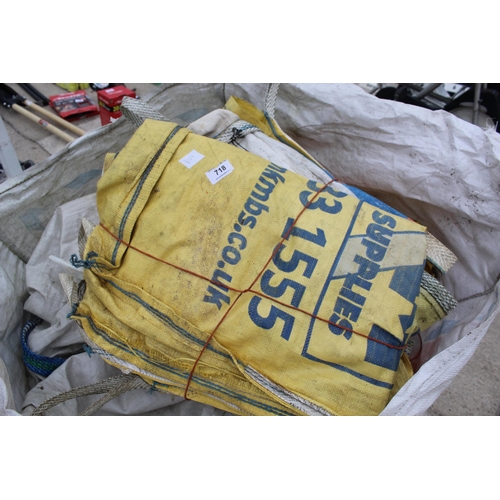 718 - 12 TONNE BAGS  NO VAT