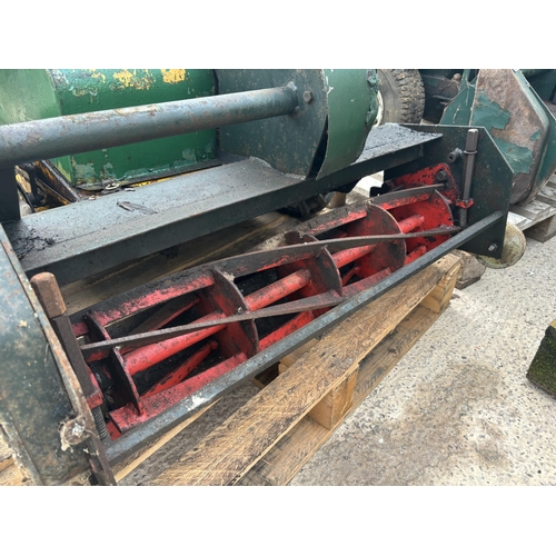 130 - CONDOR W.P.P.U. SINGLE BLADE MOWER WITH HONDA ENGINE NO  VAT