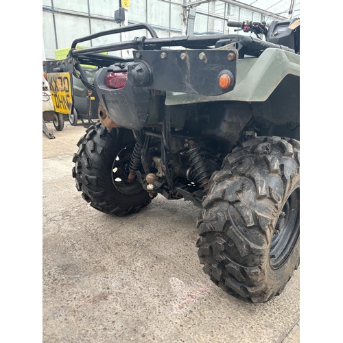 152 - HONDA 520 QUAD 70 PLATE 16000 KILO METERS 1330 HOURS STARTS RUNS & DRIVES ENGINE RATTLE + VAT LOG BO... 