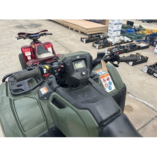 152 - HONDA 520 QUAD 70 PLATE 16000 KILO METERS 1330 HOURS STARTS RUNS & DRIVES ENGINE RATTLE + VAT LOG BO... 