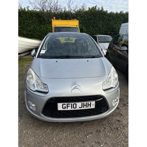 165 - CITROEN C3 EXCLUSIVE REG; GF10 JHH MOT 24/7/2025 MILAGE 78,778  GOOD RUNNER NO VAT WHILST DECRIPTION... 