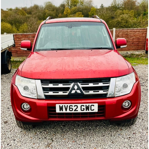 164 - MITSUBISHI SHOGUN  SG3 ESTATE REG; WV62 GWC MOT AUG 2025  147537 MILES  TWO KEYS AUTOMATIC GEARBOX D... 