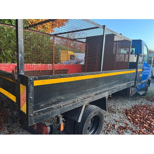 190 - RENAULT TIPPER PN08VZE 2953CC TAXATION CLASS HGV NO MOT - LOCK NEEDS ATTENTION ON DRIVERS DOOR NO VA... 