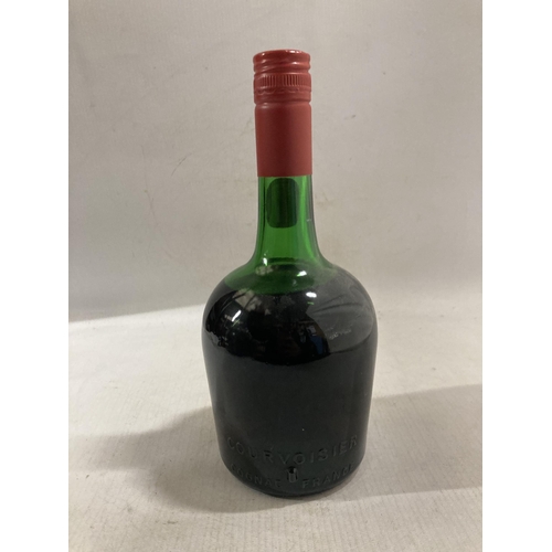 317 - A 1960'S BOTTLE OF LUXE 3 STAR COURVOISIER COGNAC - 680 ML