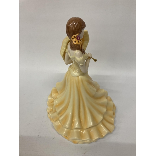 801 - A COALPORT FIGURINE FROM THE CLASSIC ELEGANCE COLLECTION 