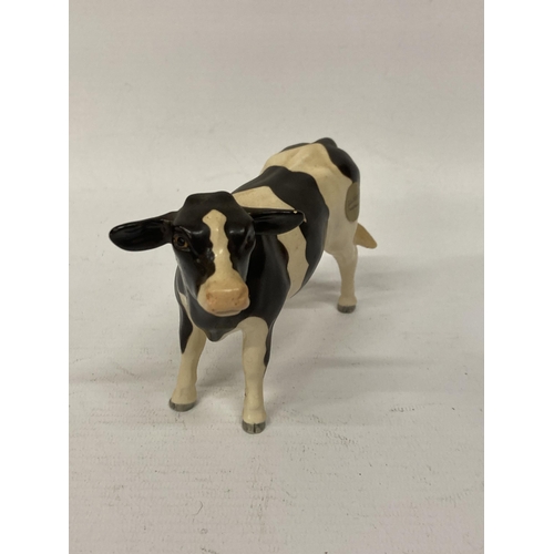 827 - A JOHN BESWICK FREISIAN CALF IN A MATT FINISH