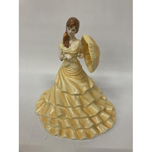 801 - A COALPORT FIGURINE FROM THE CLASSIC ELEGANCE COLLECTION 