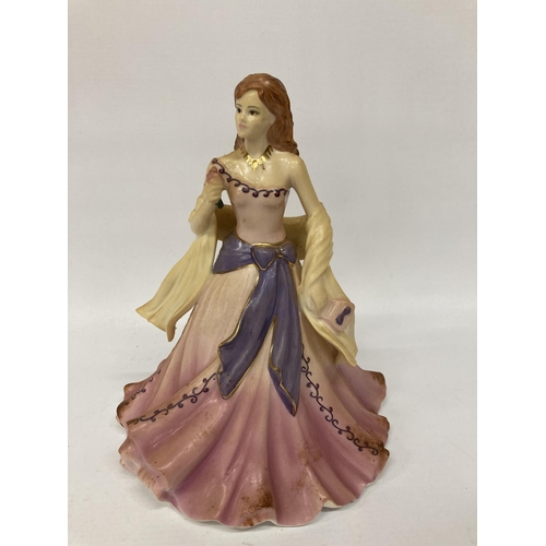 803 - A COALPORT FIGURINE OF THE YEAR 2012 