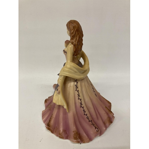 803 - A COALPORT FIGURINE OF THE YEAR 2012 