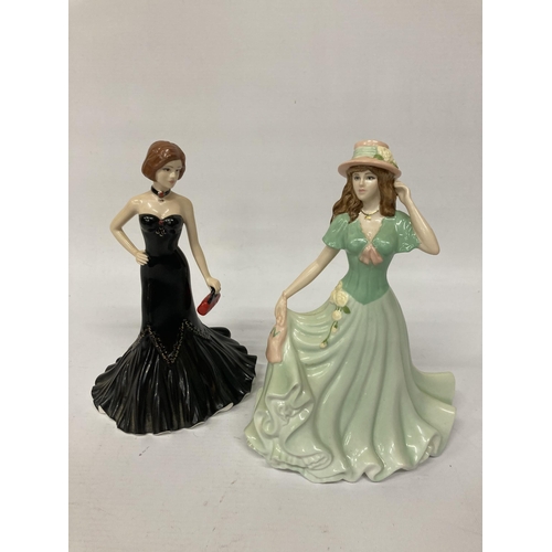 804 - TWO COALPORT FIGURINES FROM THE SENTIMENTS COLLECTION 