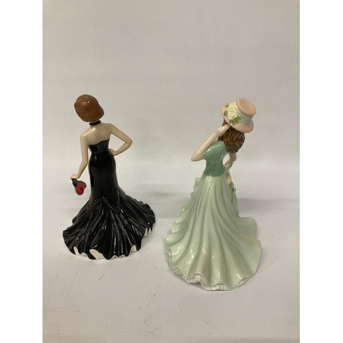 804 - TWO COALPORT FIGURINES FROM THE SENTIMENTS COLLECTION 