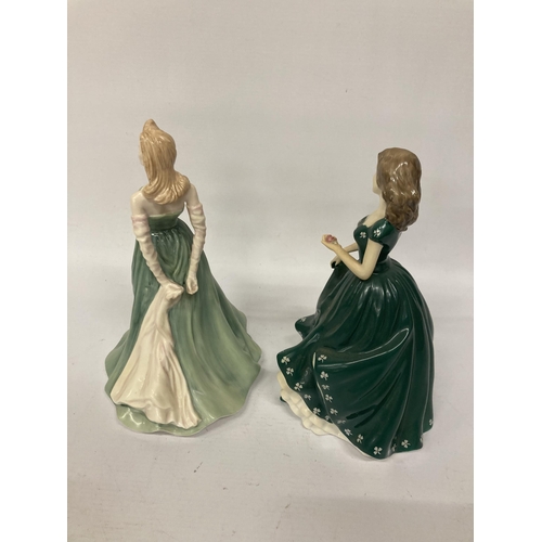 807 - TWO ROYAL DOULTON FIGURINES 