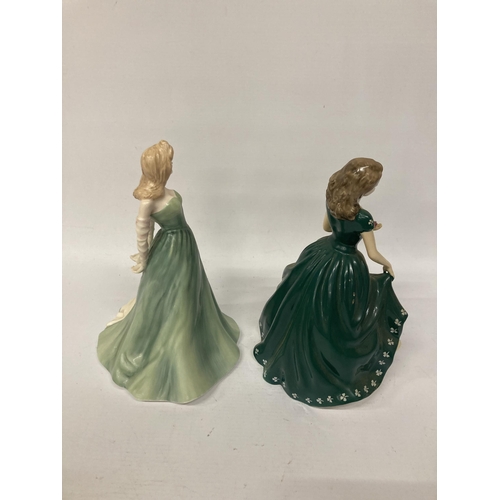 807 - TWO ROYAL DOULTON FIGURINES 