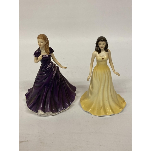 814 - TWO ROYAL DOULTON FIGURINES 