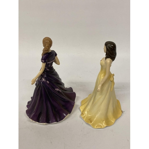 814 - TWO ROYAL DOULTON FIGURINES 