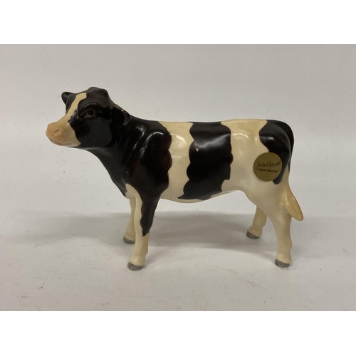 827 - A JOHN BESWICK FREISIAN CALF IN A MATT FINISH