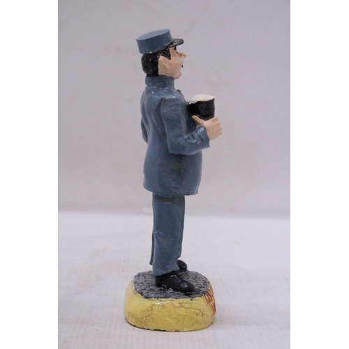 161 - A GUINNESS ZOO KEEPER FIGURE, HEIGHT 18CM