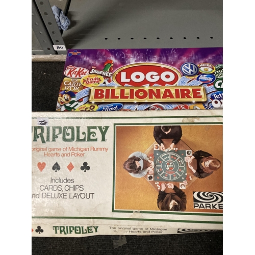 499 - A QUANTITY OF GAMES AND JIGSAWS TO INCLUDE MOVIE CHALLENGE, LOGO BILLIONAIRE, HARRY POTTER, STAR WAR... 