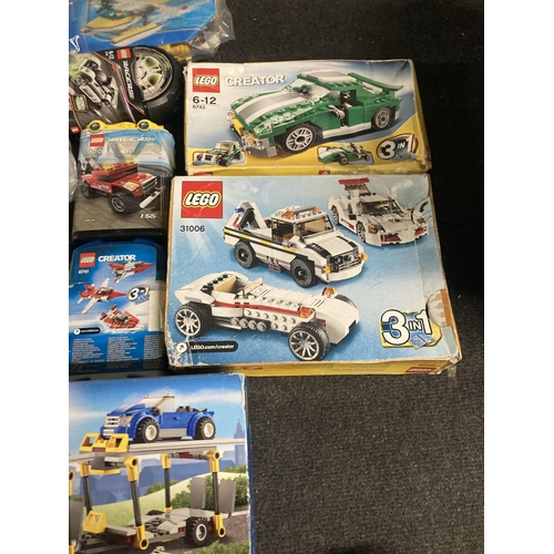 503 - FOURTEEN BOXED LEGO SETS, ALL WITH PLANS EXCEPT ONE