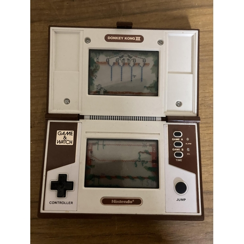 509 - A VINTAGE GAME AND WATCH, DONKEY KONG II, MULTISCREEN