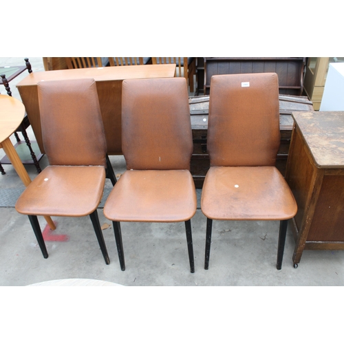 2968 - THREE VARIOUS CHAIRS