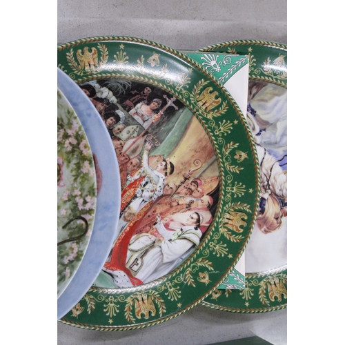 195 - A QUANTITY OF COLLECTOR'S PLATES TO INCLUDE KHOLUL ART STUDION RUSSIAN TALES