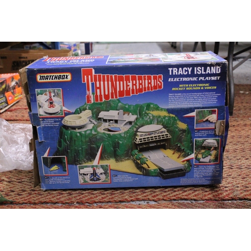 349 - A MATCHBOX THUNDERBIRDS, TRACEY ISLAND - BOXED