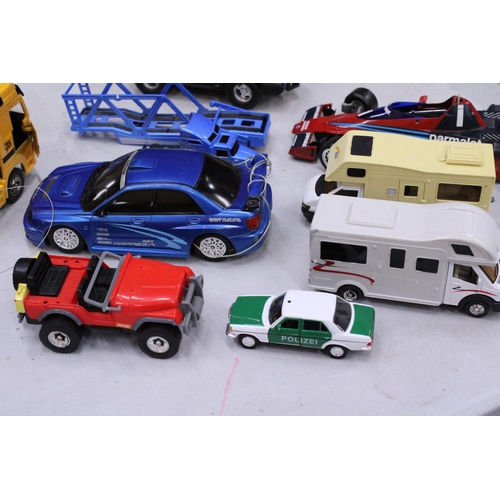 360 - A QUANTITY OF DIE-CAST TOY VEHICLES