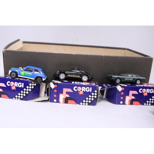 366 - SEVENTEEN BOXED CORGI JUNIORS DIE-CAST VEHICLES