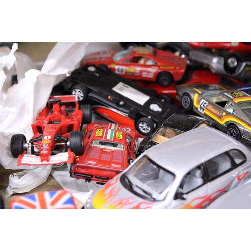 389 - TWENTY THREE DIE-CAST TOY SPORTS CARS