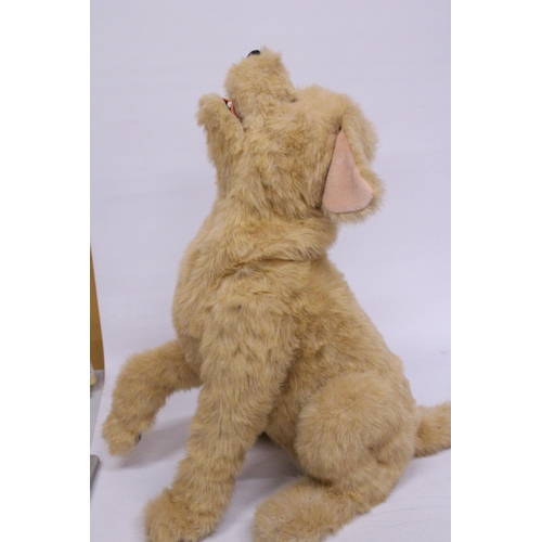 543 - A LARGE FURREAL FRIENDS, BISCUIT THE DOG, INTERACTIVE LABRADOR - HEIGHT APPROX 70CM