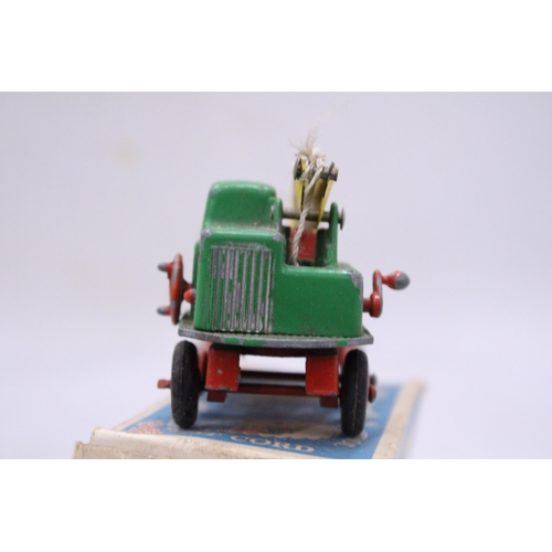 599 - A VINTAGE CRESCENT TOYS, MOBILE CRANE NO. 1269 - BOXED