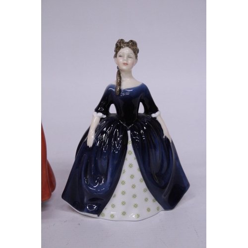 841 - TWO ROYAL DOULTON FIGURINES 