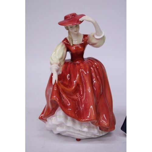 841 - TWO ROYAL DOULTON FIGURINES 