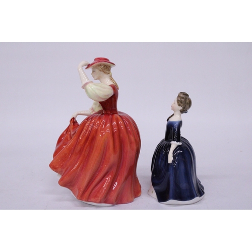 841 - TWO ROYAL DOULTON FIGURINES 