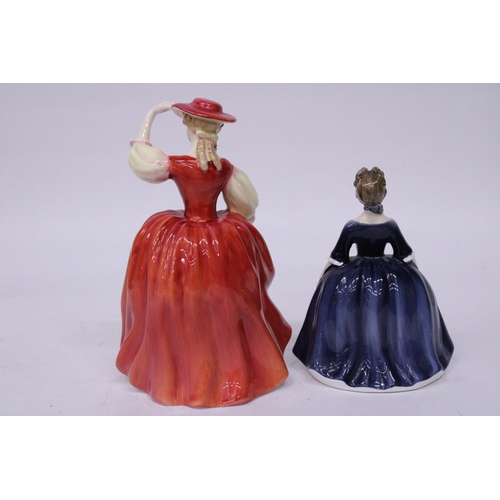 841 - TWO ROYAL DOULTON FIGURINES 